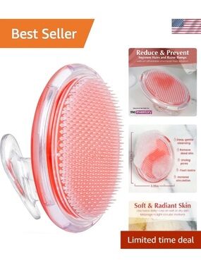 Exfoliating Bath and Body Brush NEW banish ingrown hairs & razor bumps